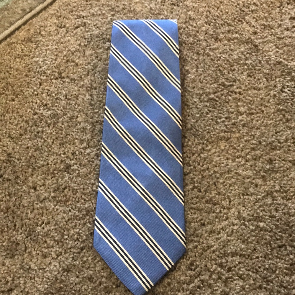 Classic “346” Brooks Brothers Blue Striped Tie